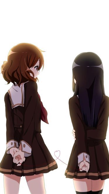 百合大法好 手机壁纸 女孩之爱