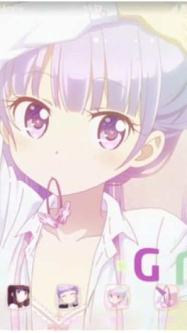 日富美+青叶组合 NEW GAME 安卓主题