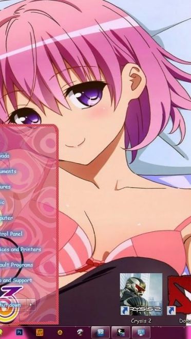 经常夜袭的小姨子梦梦 tolove win7主题