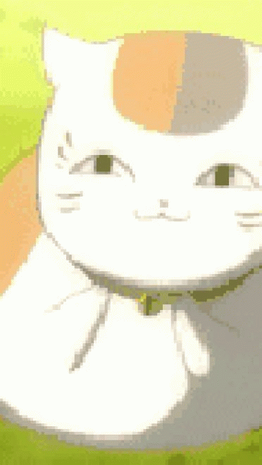 圆鼓鼓 肥嘟嘟 夏目友人帐猫咪老师GIF表情包