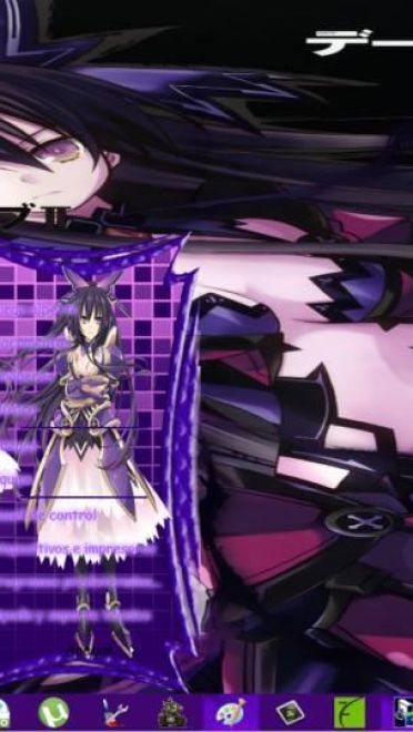 天然呆夜刀神十香 约会大作战 win7主题