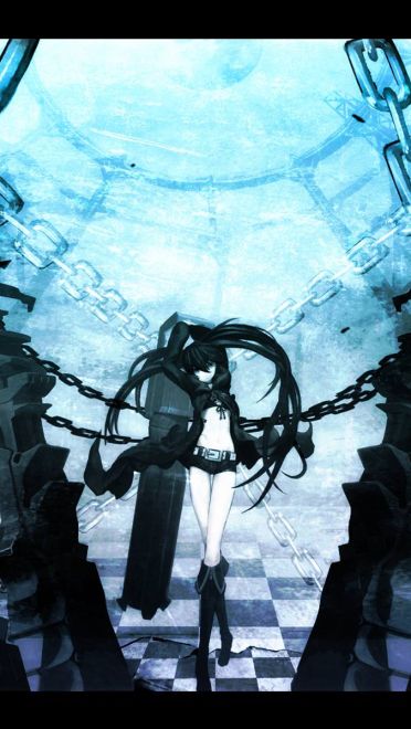 左眼里跳动的蓝色火焰 黑岩射手 高清电脑壁纸下载(1)