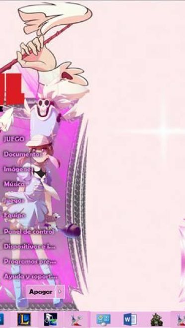 热血的斩服少女 蛇崩乃音 win7主题