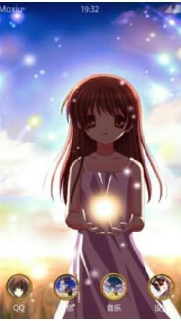 另一个世界的冈崎汐 CLANNAD 安卓主题