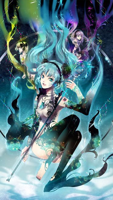 我可是你们的主唱哦 初音未来手机壁纸(1)