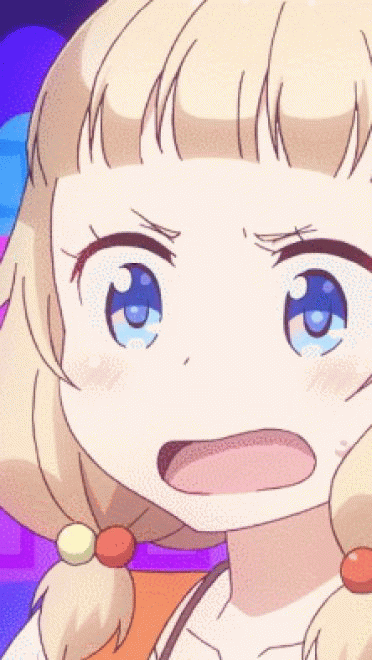 心情完全写在脸上的樱宁宁 NEWGAME表情包