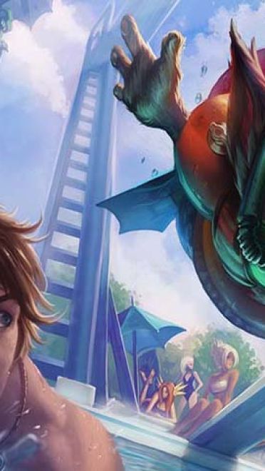 lol爆破鬼才壁纸 才华横溢却危险无比