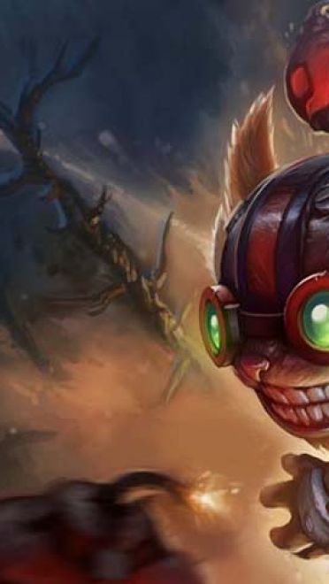 lol爆破鬼才壁纸 才华横溢却危险无比