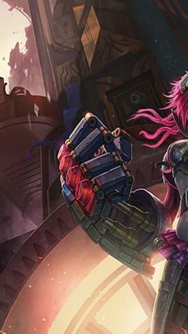 lol皮城执法官壁纸不按常理出牌的女人