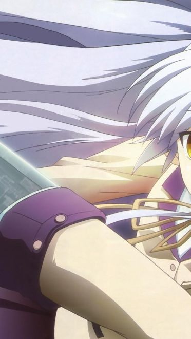 AngelBeats三无少女立华奏电脑壁纸下载