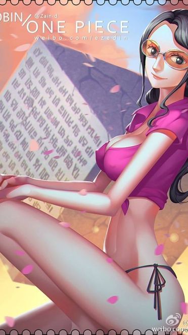 海贼王妮可罗宾 手机壁纸图集