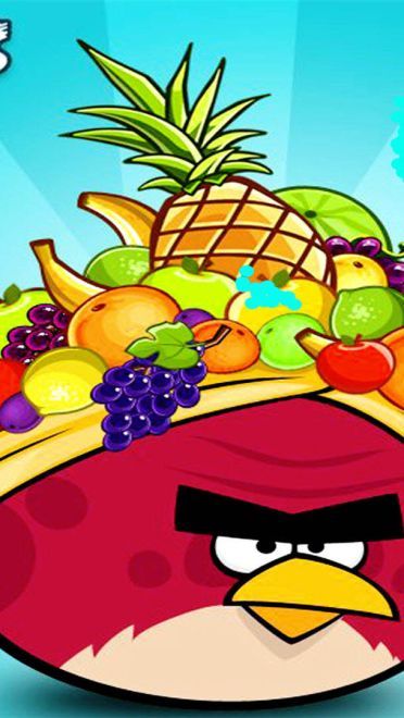愤怒的小鸟 可爱小鸟精致电脑壁纸