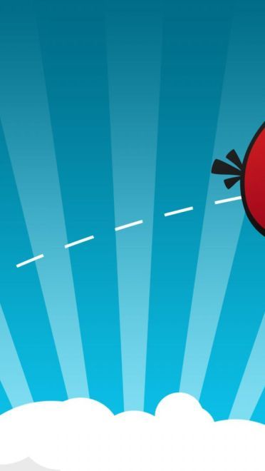 愤怒的小鸟 可爱小鸟精致电脑壁纸