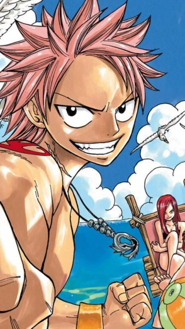 妖精的尾巴 Natsu 动漫电脑壁纸下载