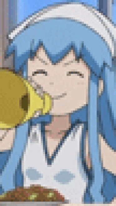 侵略！乌贼娘 动漫GIF表情包