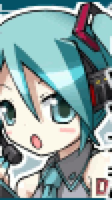 初音未来 鬼马呆萌qq表情包【25p】