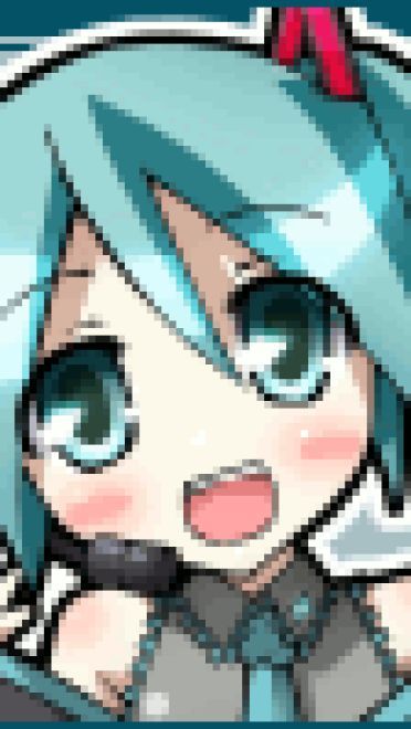 初音未来 鬼马呆萌qq表情包【25p】