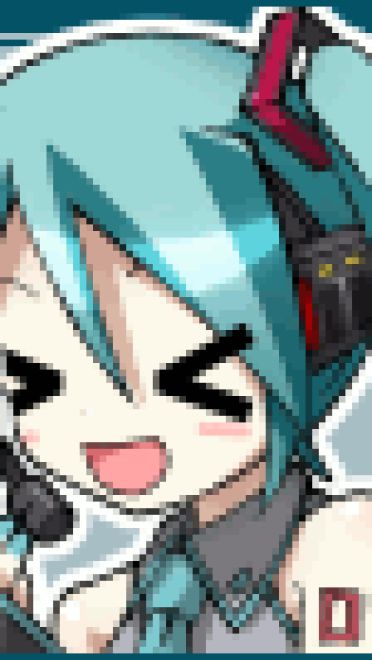 初音未来 鬼马呆萌qq表情包【50p】