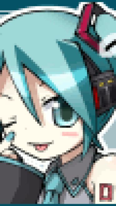 初音未来 鬼马呆萌qq表情包【50p】