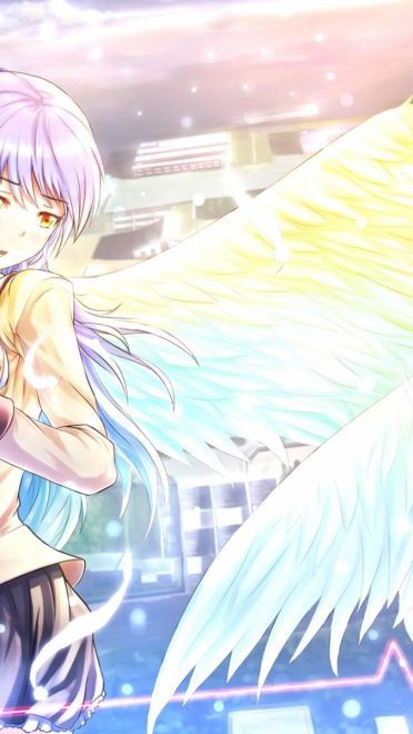 动漫angelbeats美少女高清电脑壁纸(1)