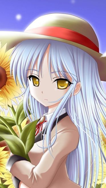 动漫angelbeats美少女高清电脑壁纸(1)