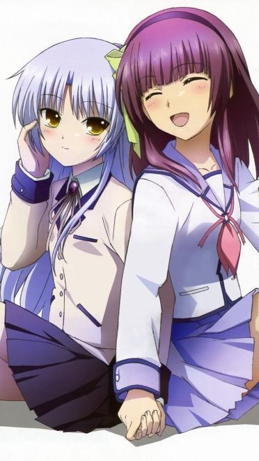 动漫angelbeats美少女高清电脑壁纸(1)