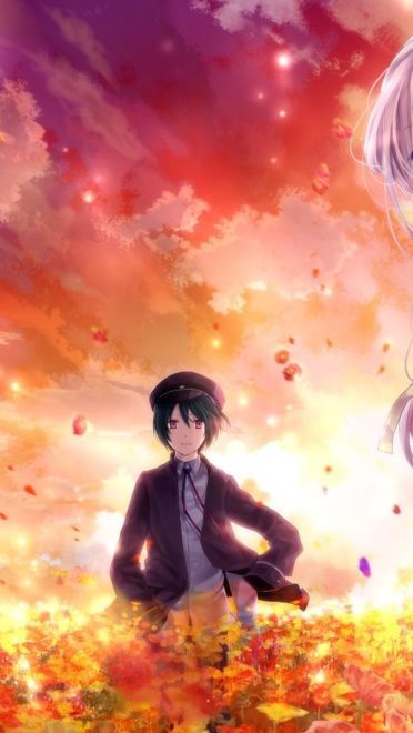 动漫angelbeats美少女高清电脑壁纸(1)