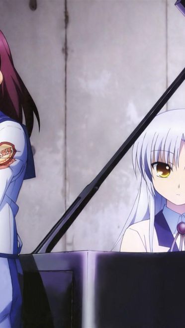 动漫angelbeats美少女高清电脑壁纸(1)