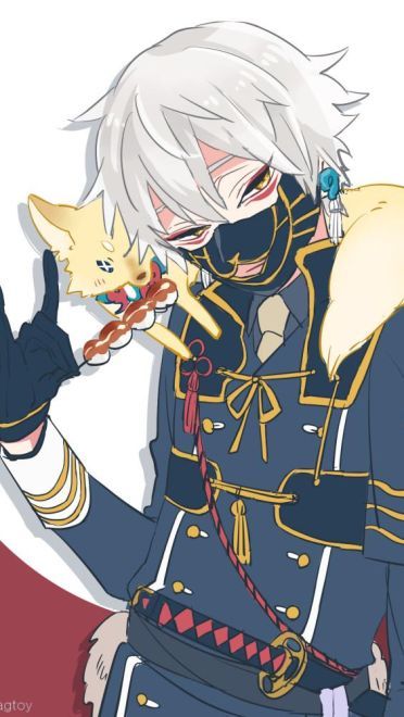 刀剑乱舞害羞腹黑的鸣狐 手机壁纸图集(1)