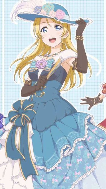 love live！绚濑绘里 高清电脑壁纸下载(1)