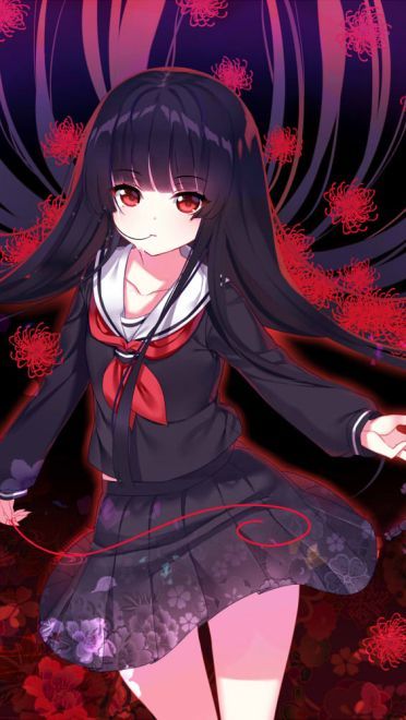 地狱少女阎魔爱 手机壁纸萌图经典语录下载(1)