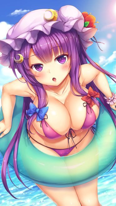 知识与避世的少女 帕秋莉·诺蕾姬手机壁纸(1)