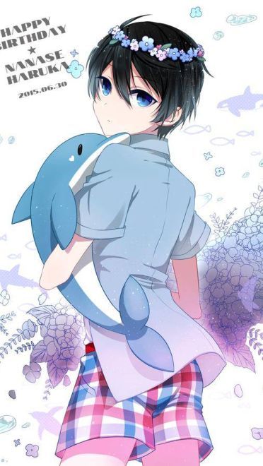 Free！男子游泳部 男神七濑遥手机壁纸(1)