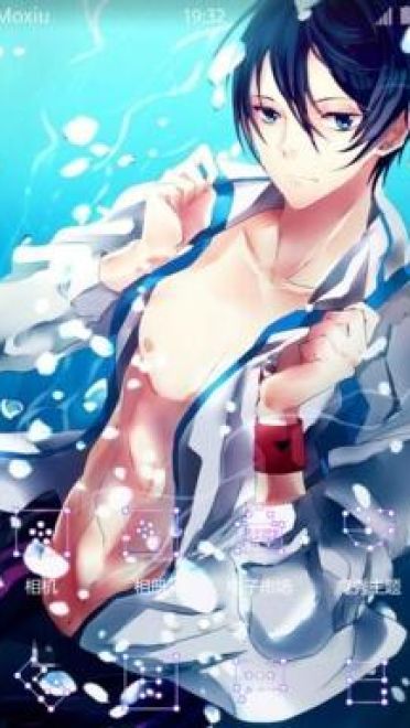 Free！男子游泳部七濑遥 安卓手机主题下载