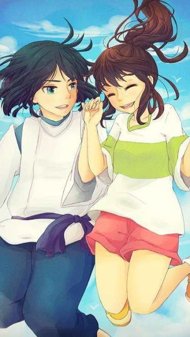 我们还能再见面吗？千与千寻的神隐手机壁纸