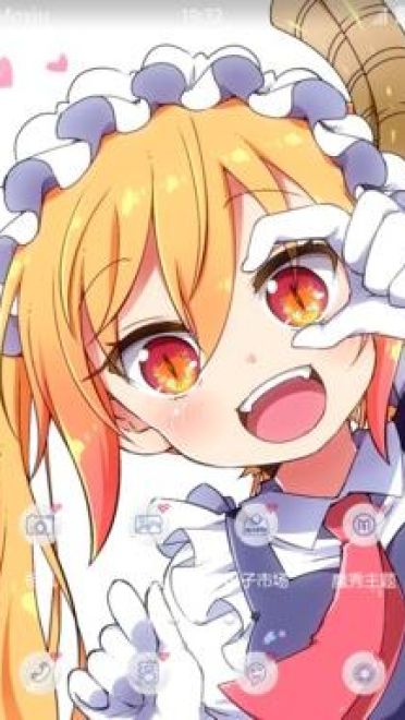 小林家的龙女仆 托尔 安卓手机主题下载