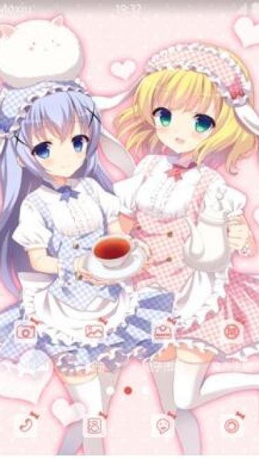 请问您今天要来点兔子吗？超可爱动漫安卓手机主题下载