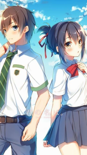 宫水三叶你的名字动漫图片壁纸下载