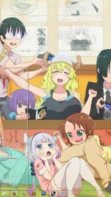 小林家的女仆龙 win7电脑主题下载