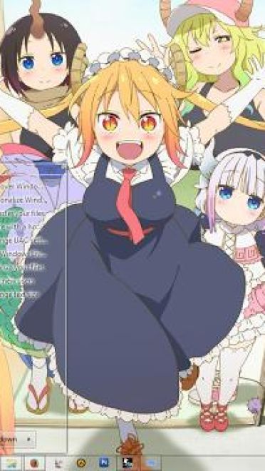 小林家的女仆龙 win7电脑主题下载