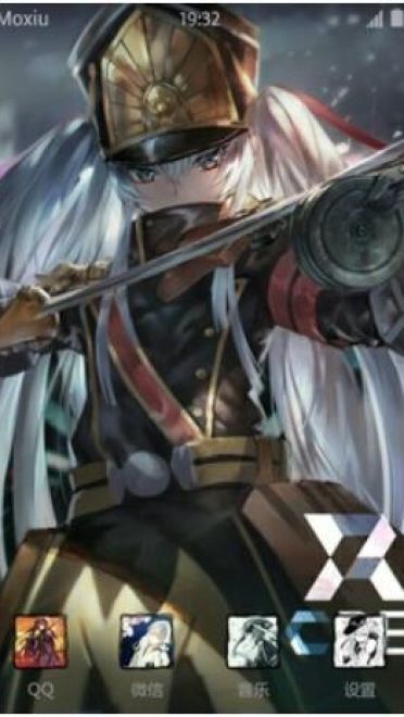 Re:CREATORS 军姬 萌化安卓手机主题