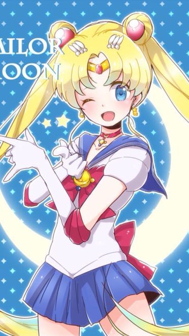 美少女战士 水冰月 月野兔 萌化安卓手机主题