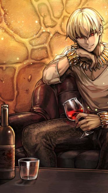 Fate Archer吉尔伽美什 金闪闪精选手机壁纸