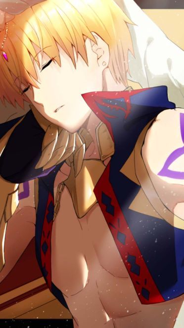 Fate Archer吉尔伽美什 金闪闪精选手机壁纸