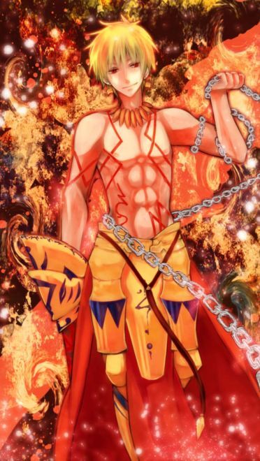 Fate Archer吉尔伽美什 金闪闪精选手机壁纸