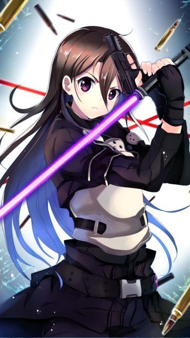 刀剑神域 GGO 桐人 桐子精选手机壁纸