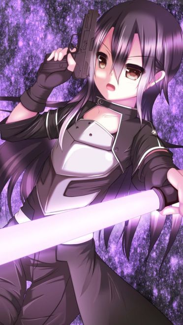 刀剑神域 GGO 桐人 桐子精选手机壁纸