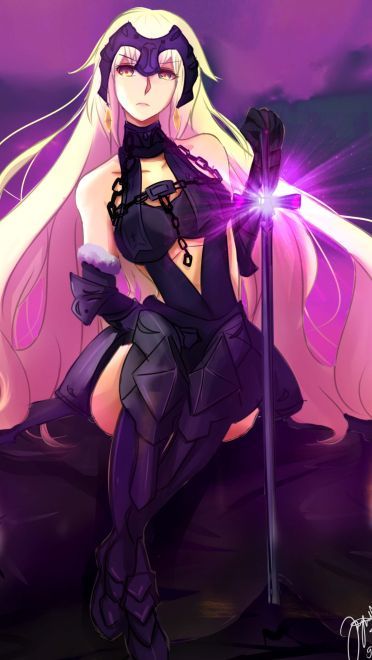FGO Avenger 黑贞德·Alter 精选手机壁纸合集