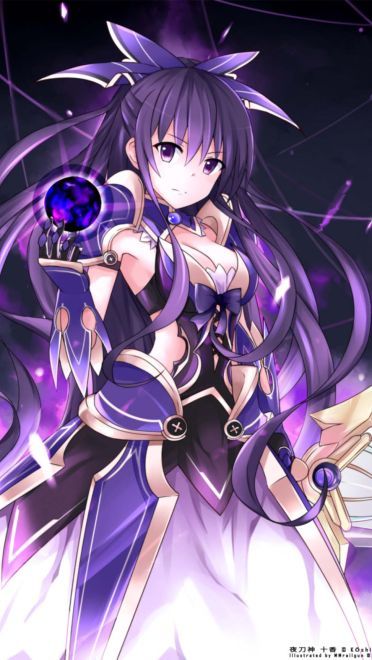 约会大作战 夜刀神十香 手机壁纸合集