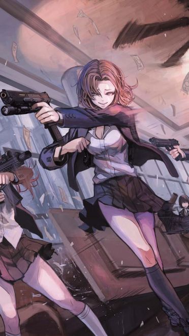 枪械与少女 P站精选电脑壁纸合集